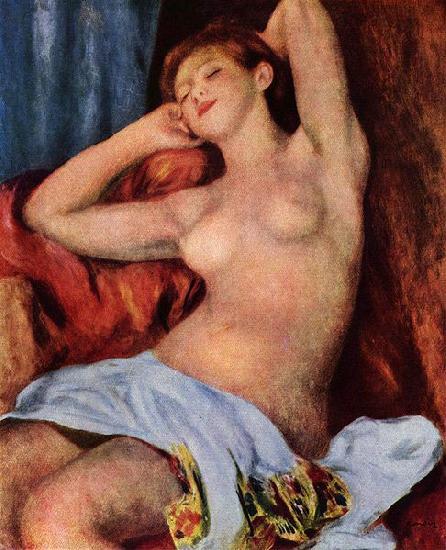 Pierre-Auguste Renoir La baigneuse endormie